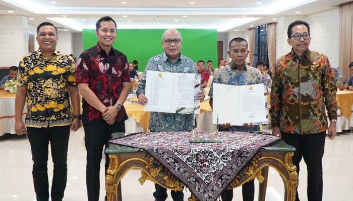 Kajati Riau Ikuti Entry Meeting dan Penandatanganan Pakta Integritas PPS-PSN