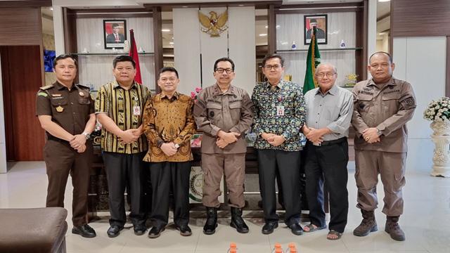 Kajati Terima Audiensi Panitia Natal Oikoumene 2023 Provinsi Riau