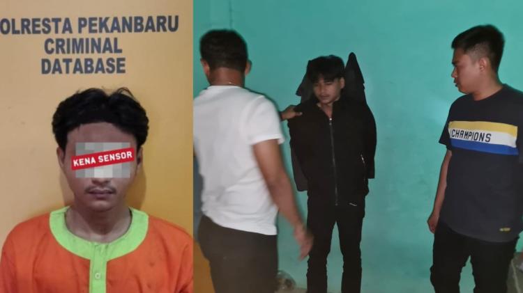 Maling Uang Puluhan Juta di SPBU SM Amin, Pelaku Diamankan Satreskrim Polresta Pekanbaru