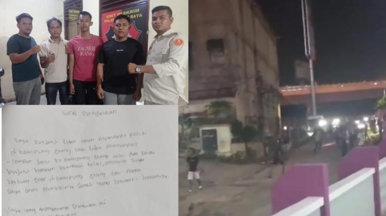 Anggota Geng Motor Serang Warga Puyuh Mas, Polsek Bukit Raya Amankan Pelaku
