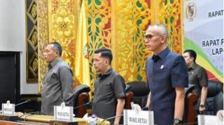 DPRD Pekanbaru Gelar Paripurna Pandangan Umum Fraksi Terhadap LKPj Pemerintah 2023