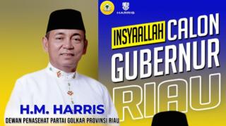 Mantan Bupati Pelalawan, HM Harris Mantap Maju Calon Gubernur Riau 2024